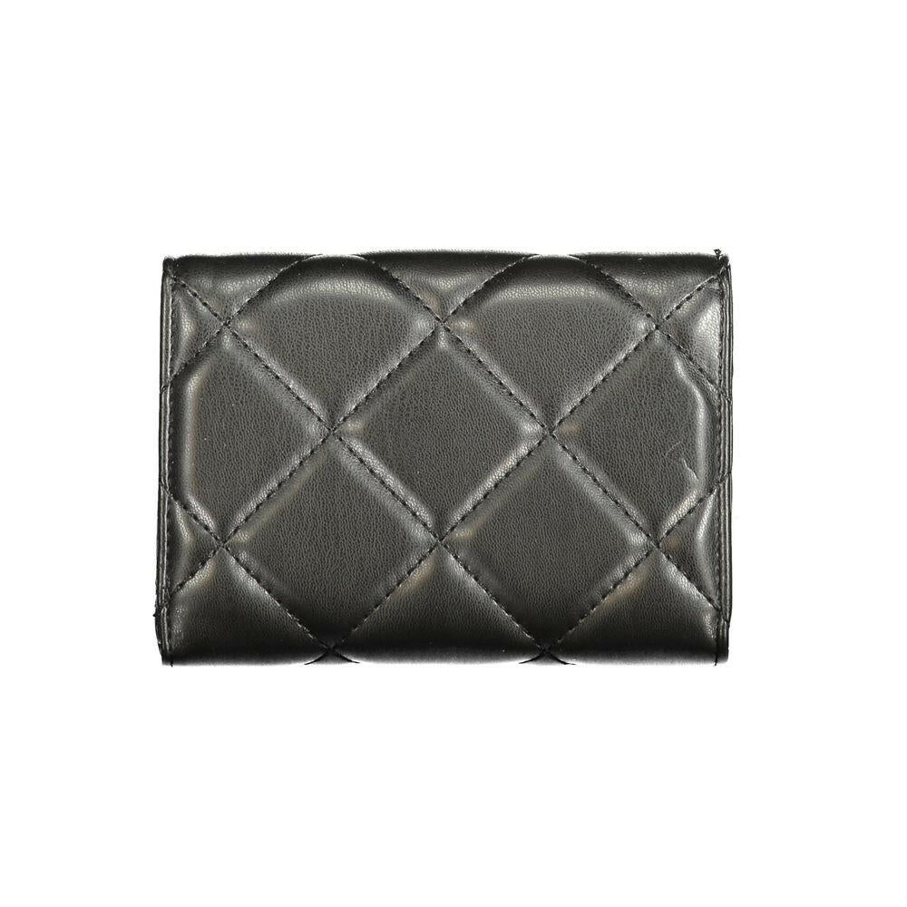 Mario Valentino Black Polyethylene Wallet Mario Valentino