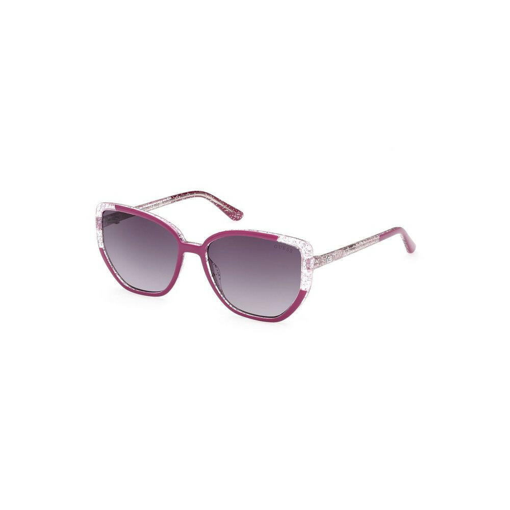 Guess Jeans Purple Injected Women Sunglass Guess Jeans