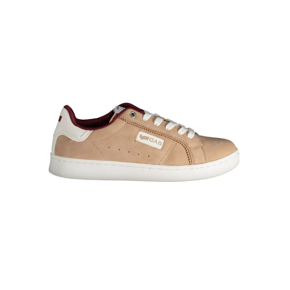 Gas Pink Polyester Women Sneaker Gas