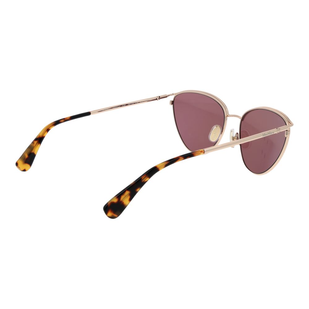 Gafas de sol Max Mara de metal dorado
