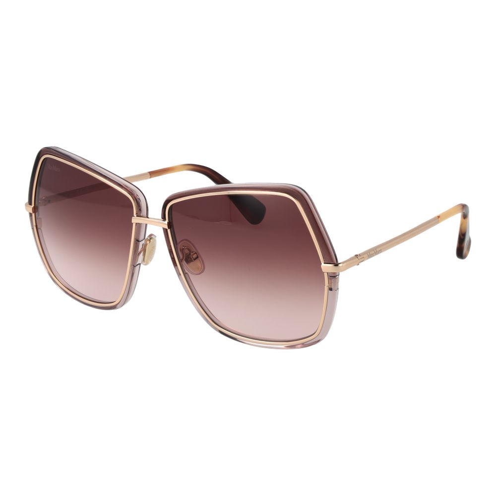 Gafas de sol Max Mara de metal dorado