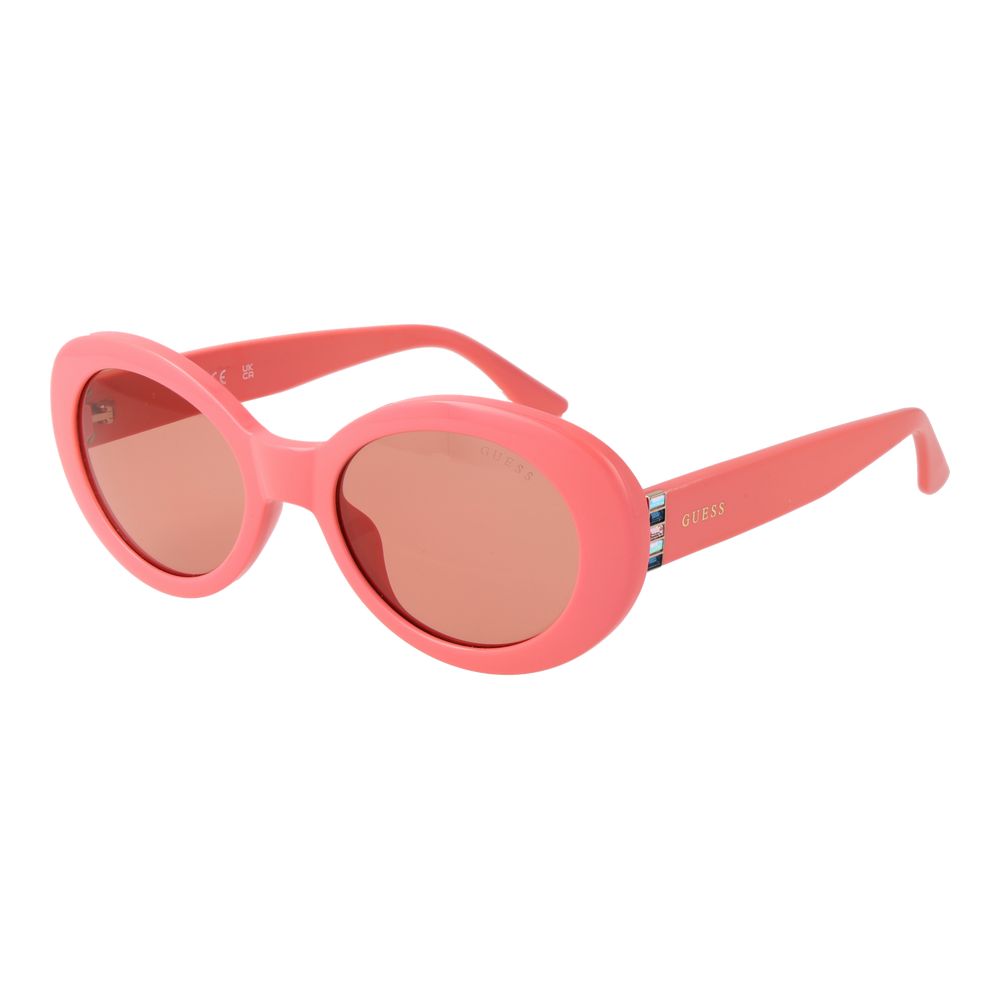 Gafas de sol de plástico rosa Guess