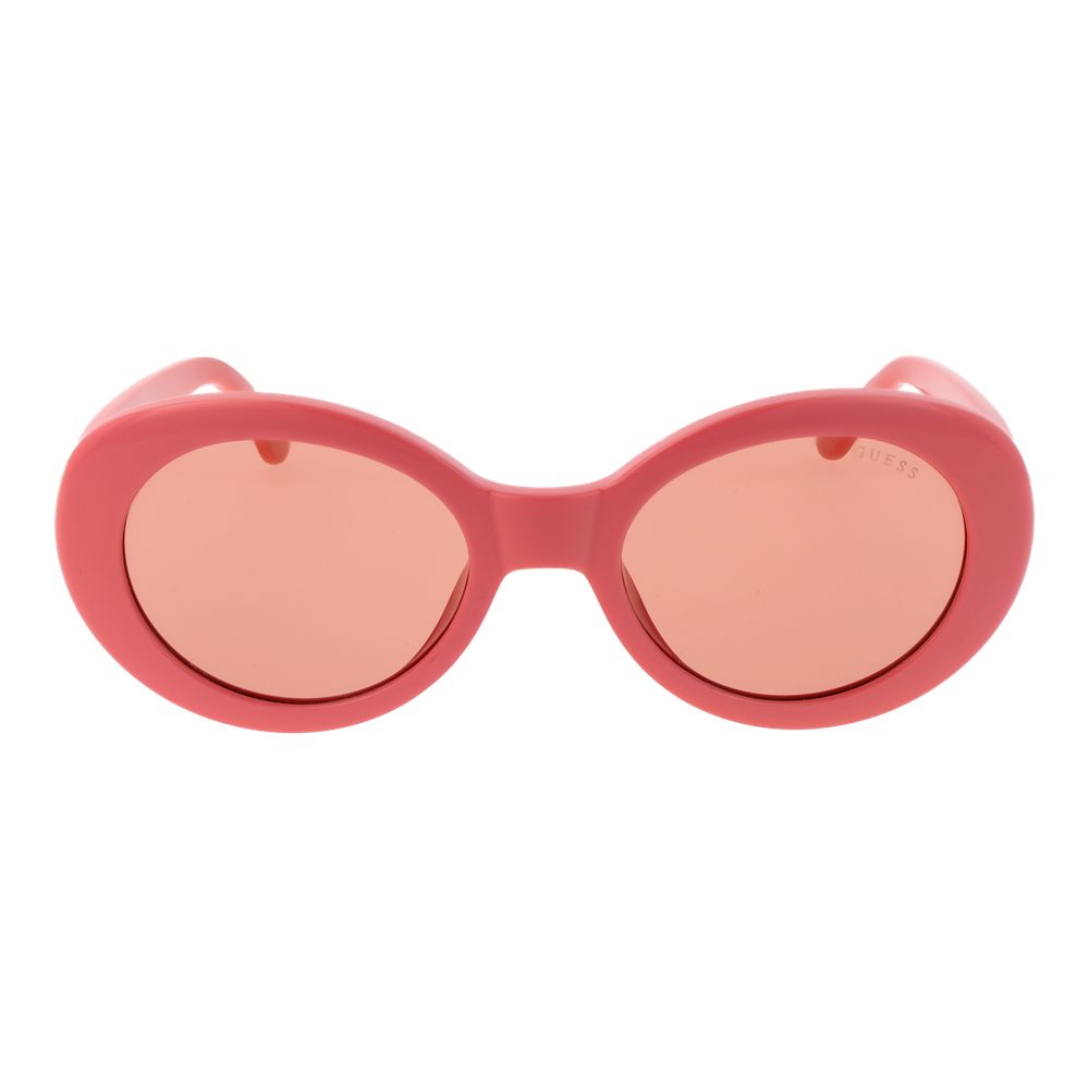 Gafas de sol de plástico rosa Guess