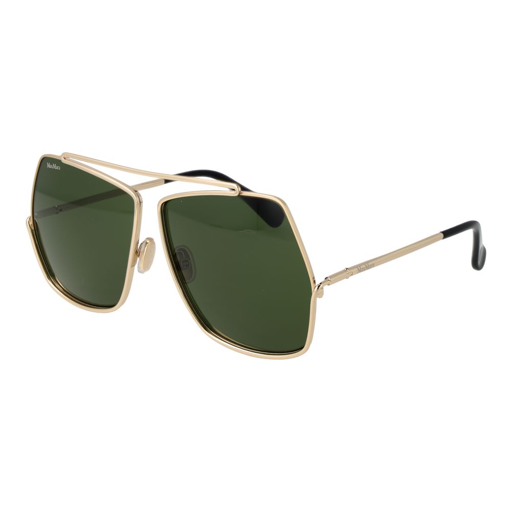 Gafas de sol Max Mara de metal dorado