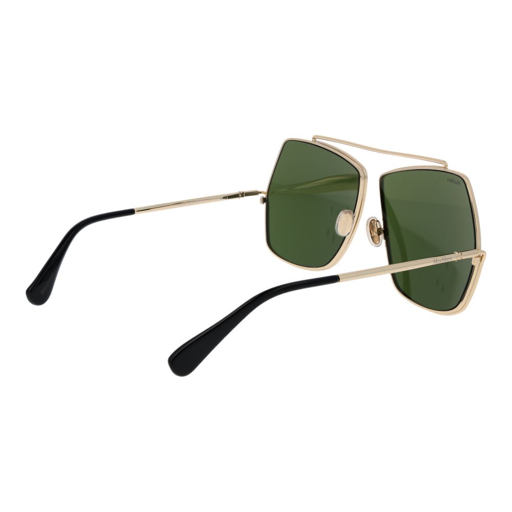 Gafas de sol Max Mara de metal dorado