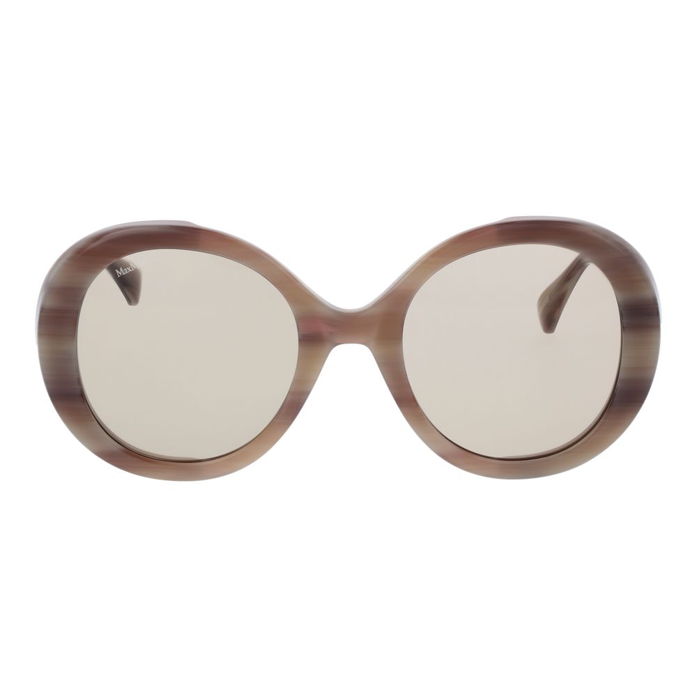 Gafas de sol Max Mara de acetato color crema