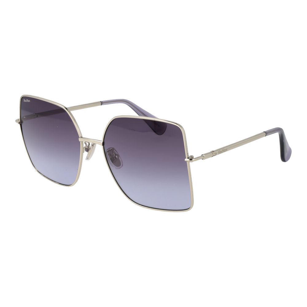 Gafas de sol Max Mara de metal plateado