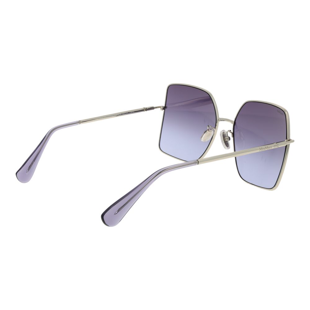 Gafas de sol Max Mara de metal plateado