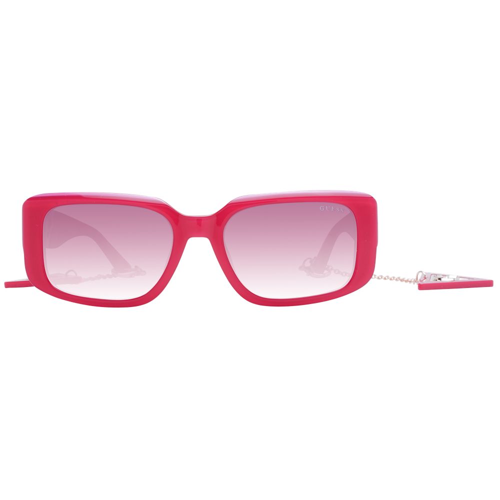 Gafas de sol de plástico rosa Guess