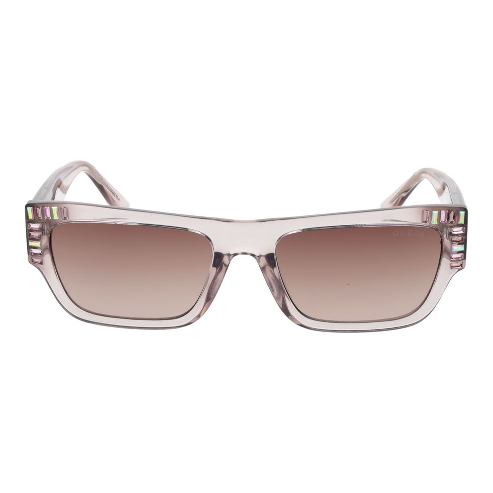 Gafas de sol de plástico rosa Guess