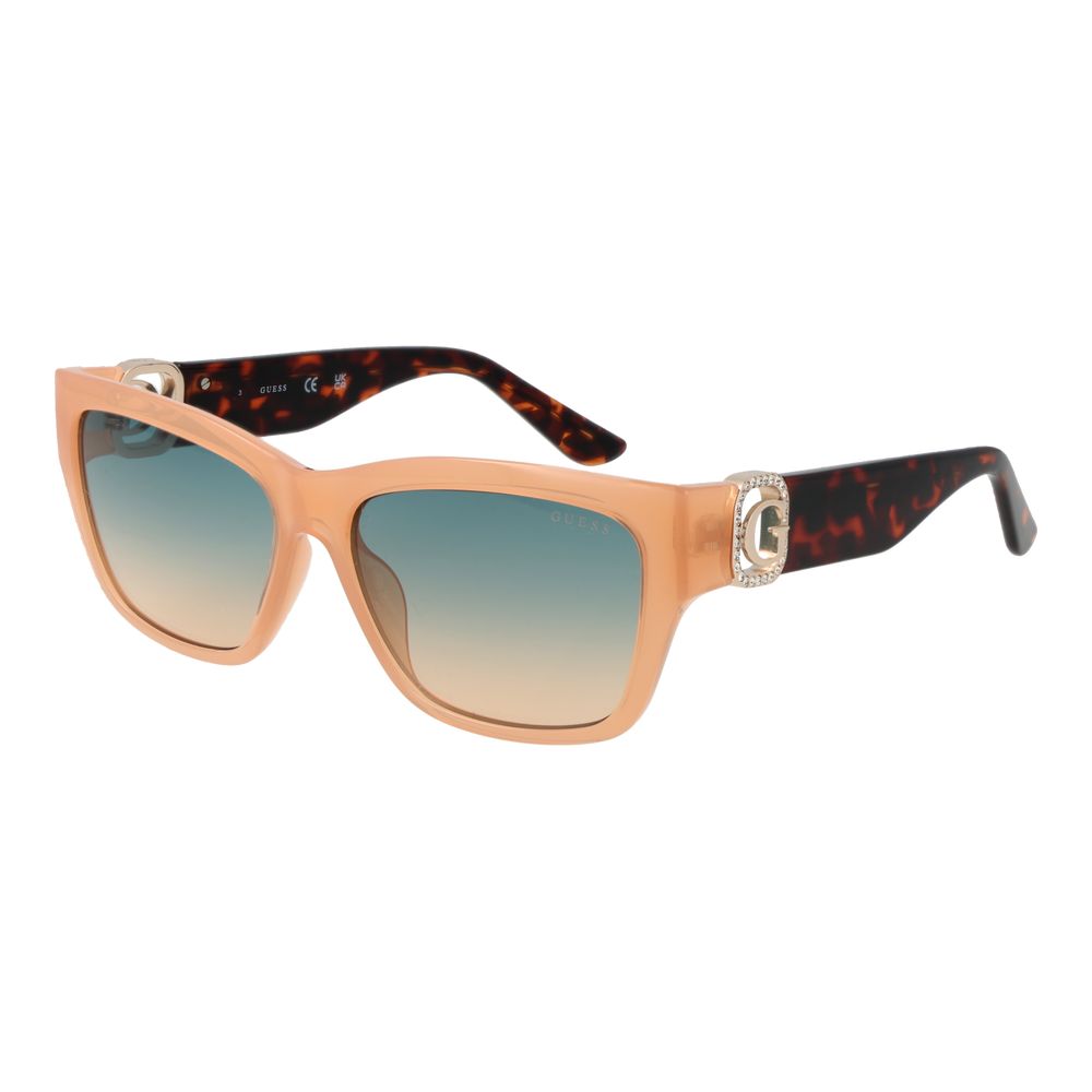 Gafas de sol Guess de acero inoxidable color beige