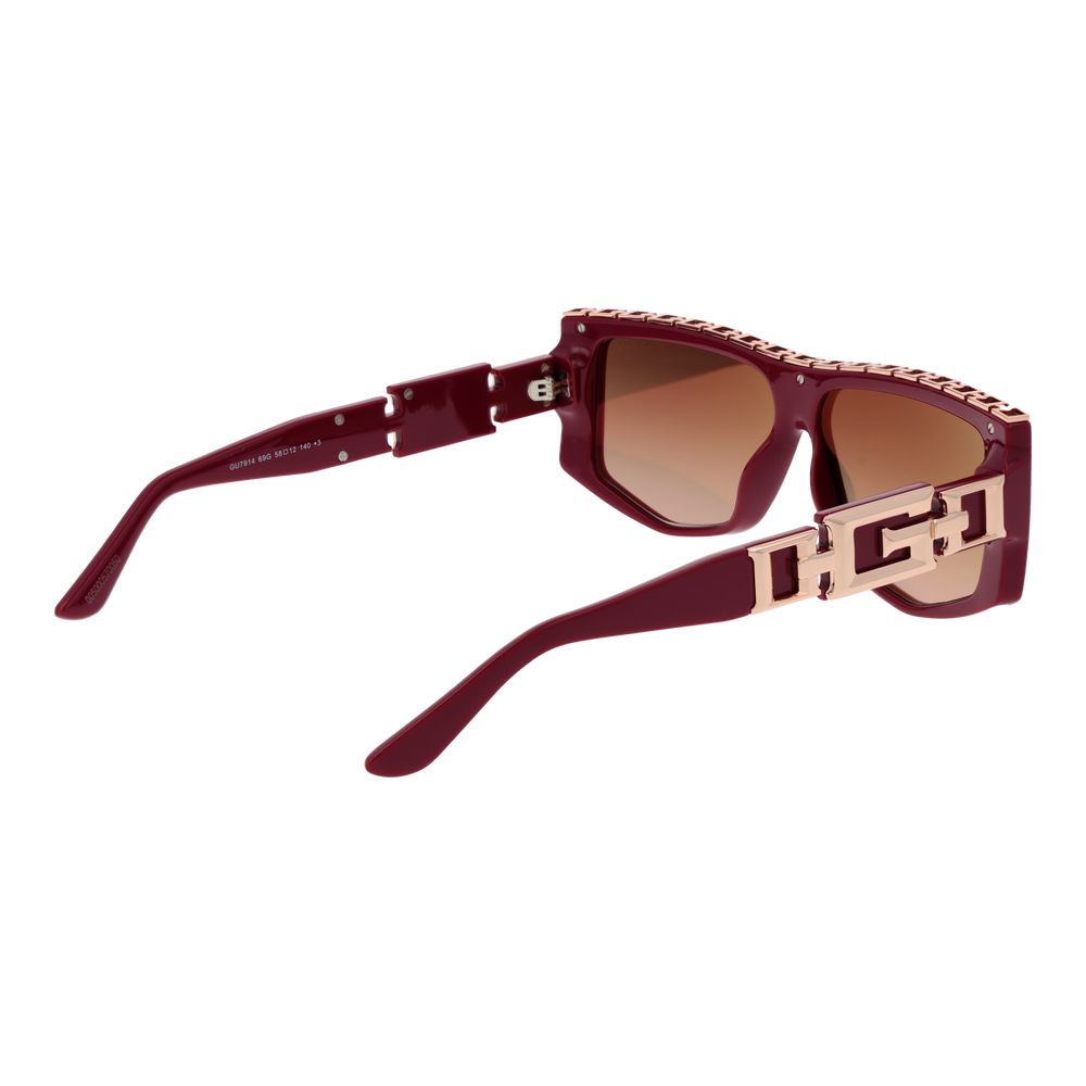 Gafas de sol Guess rojas de acero inoxidable
