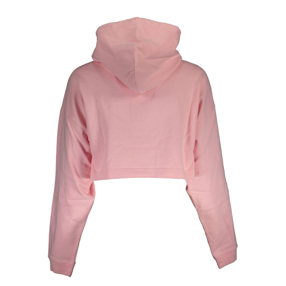 Suéter feminino Tommy Hilfiger rosa de algodão