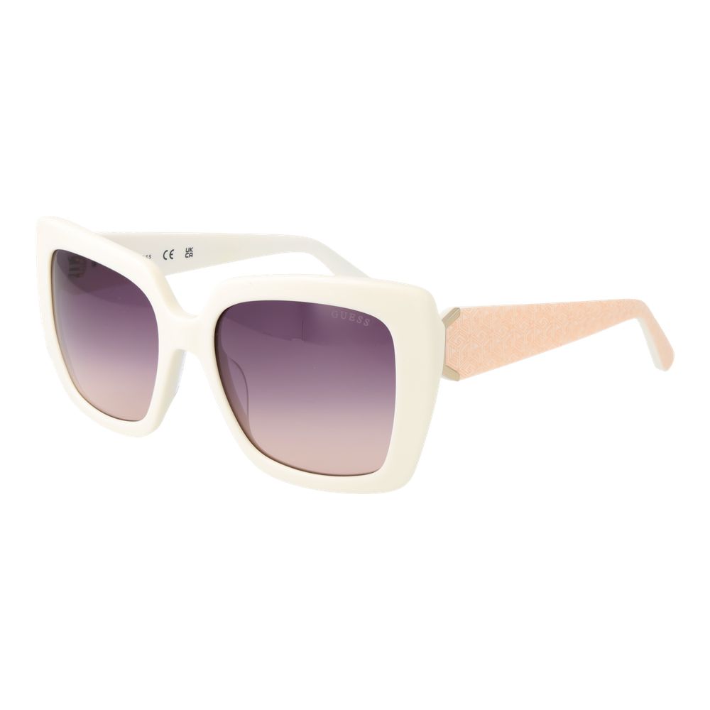 Gafas de sol Guess de acetato blanco