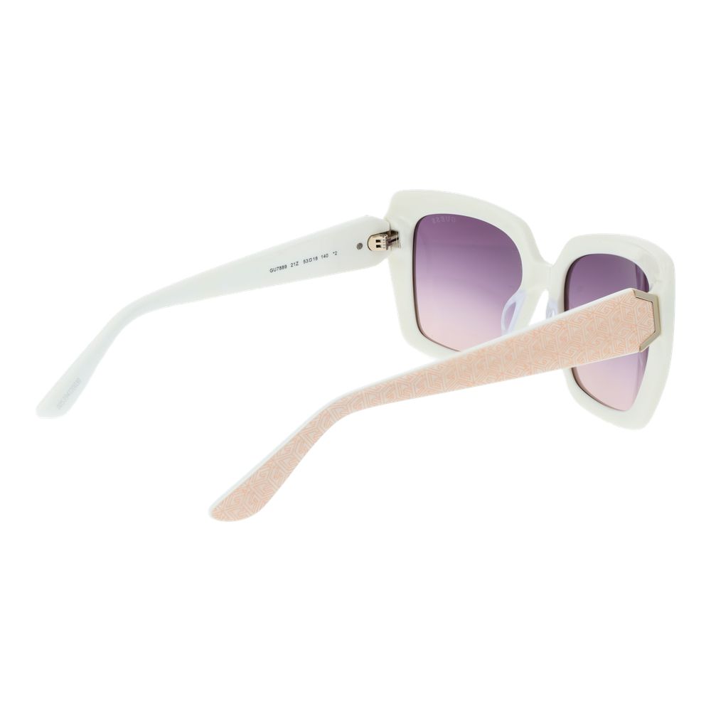 Gafas de sol Guess de acetato blanco