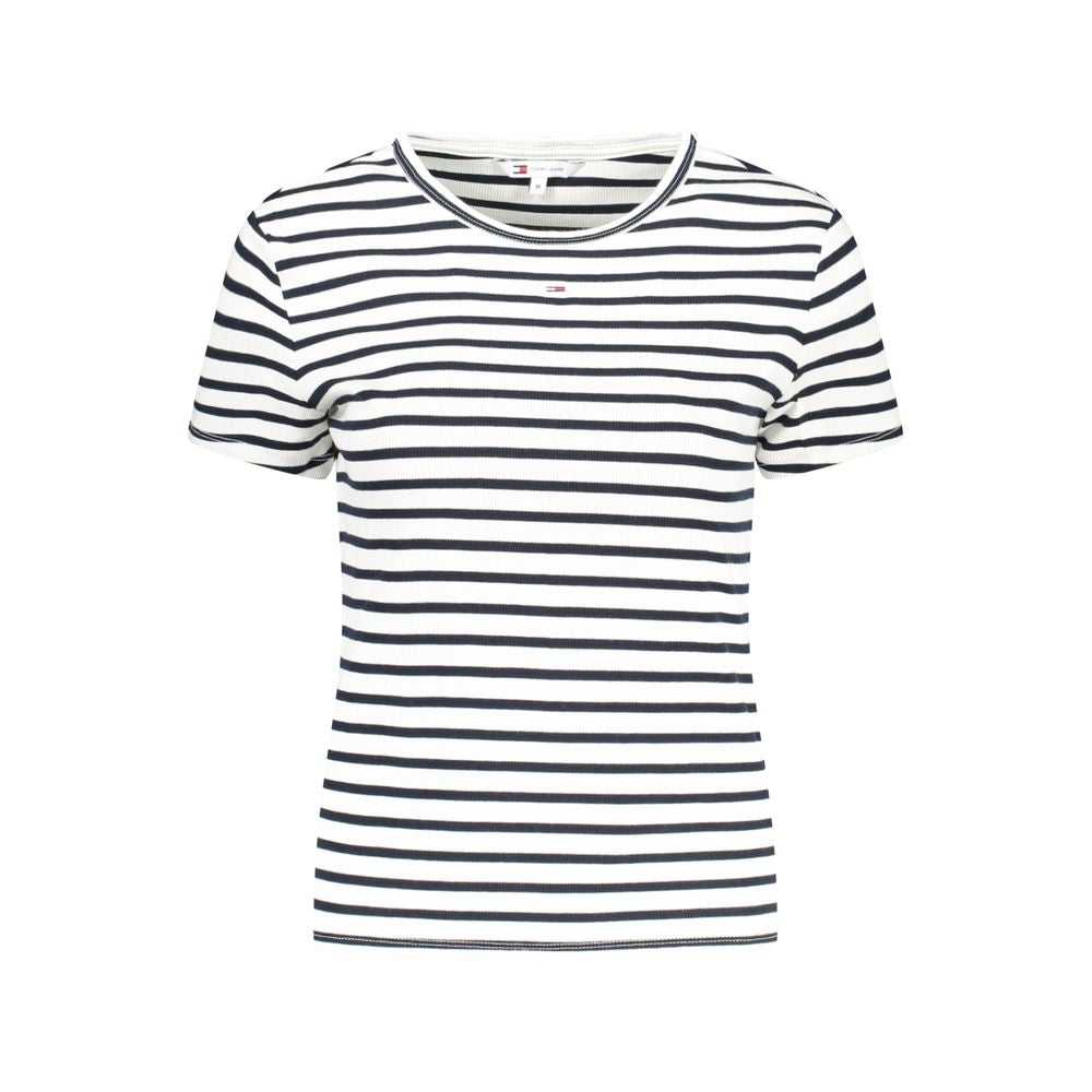Tommy Hilfiger White Cotton Tops & T-Shirt Tommy Hilfiger