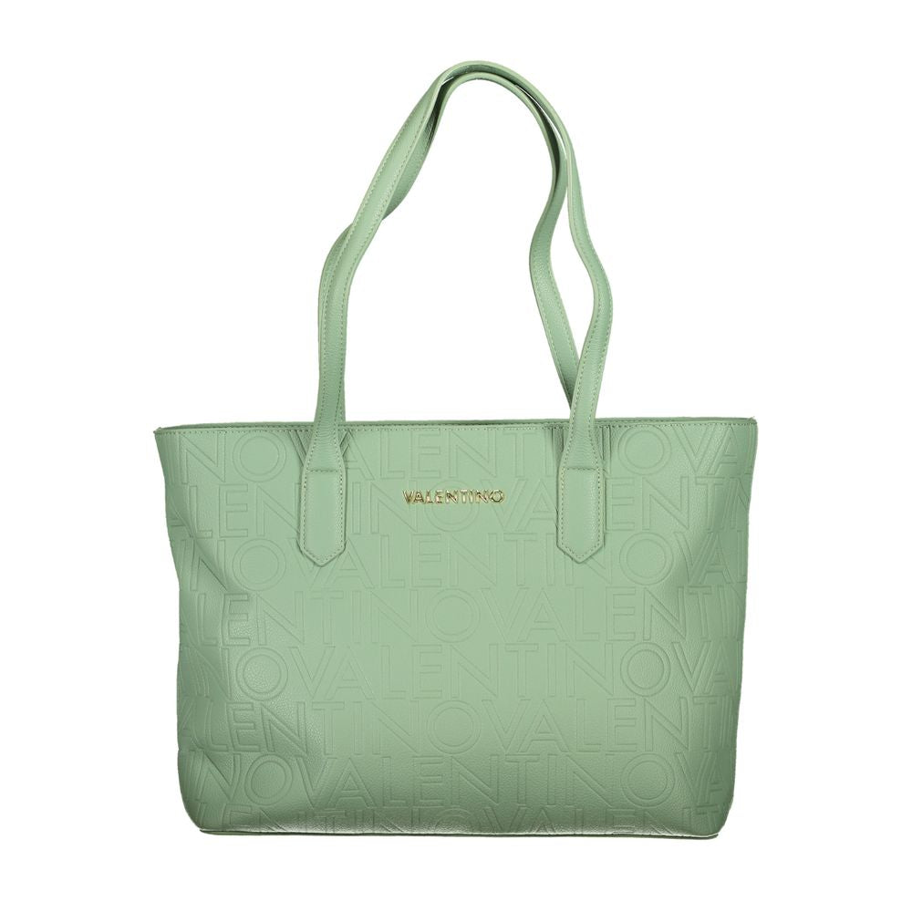 Bolsa Mario Valentino em polietileno verde