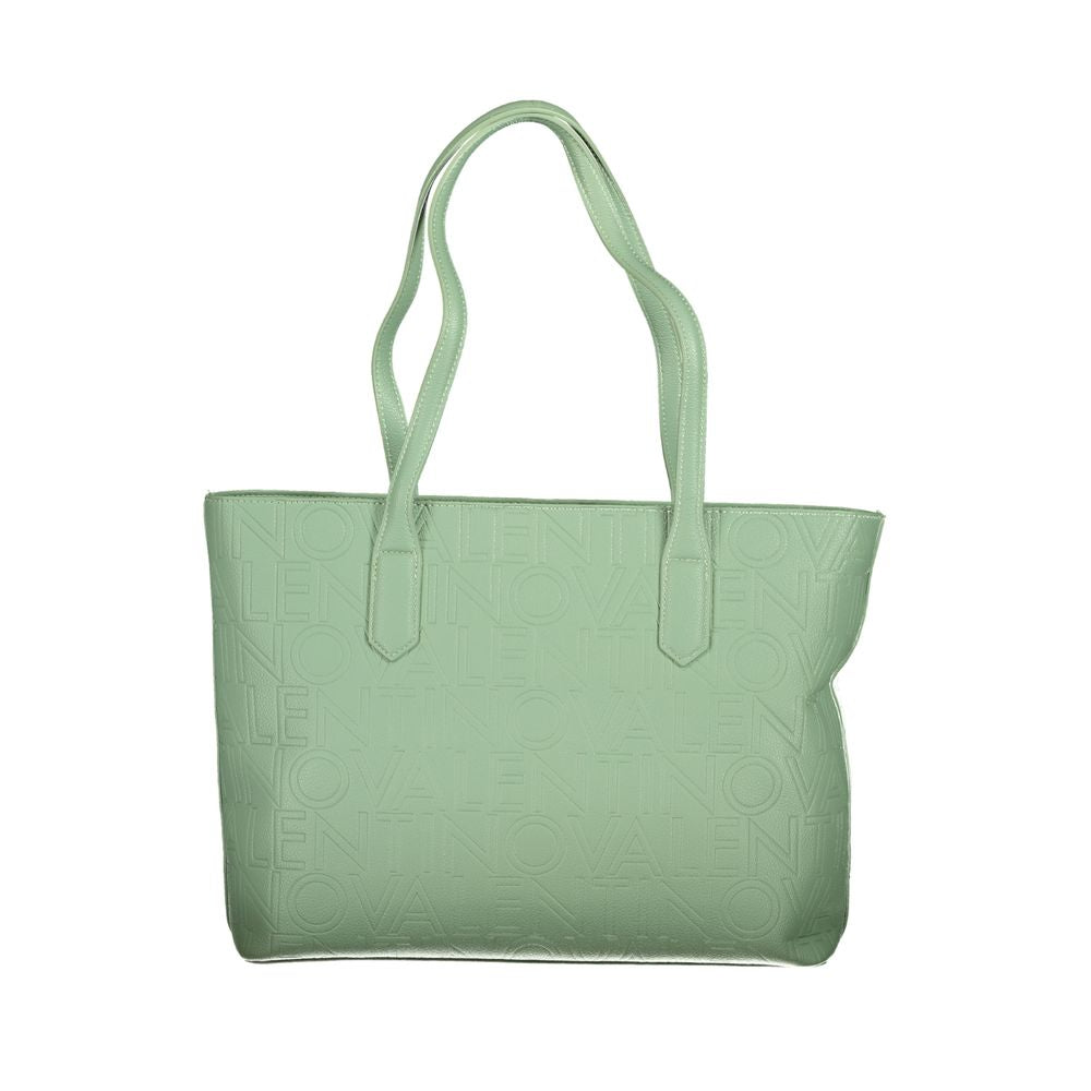 Bolsa Mario Valentino em polietileno verde