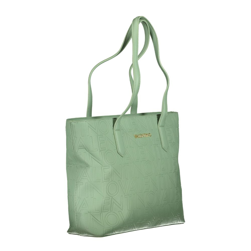 Bolsa Mario Valentino em polietileno verde
