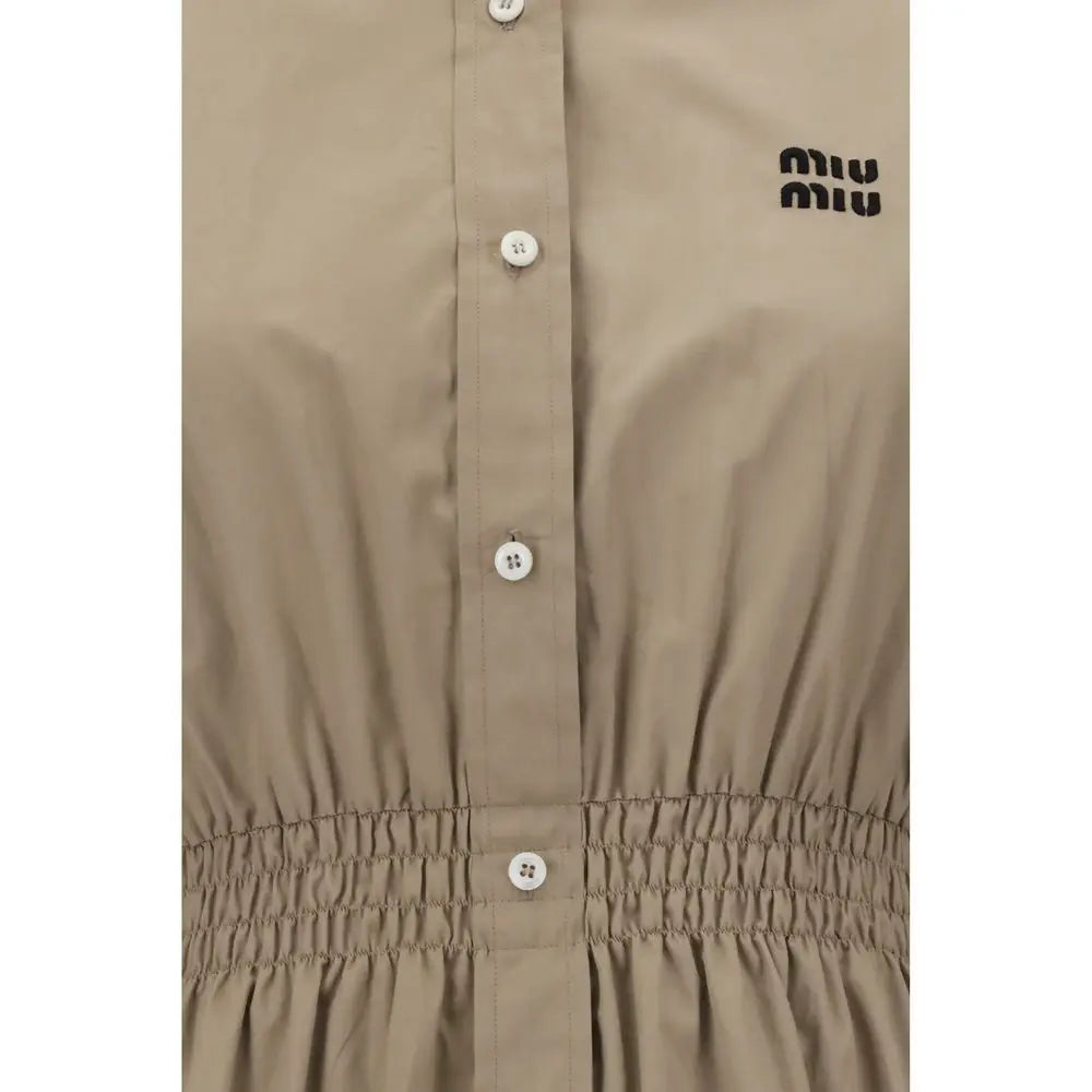 Miu Miu Chemisier Dress Miu Miu