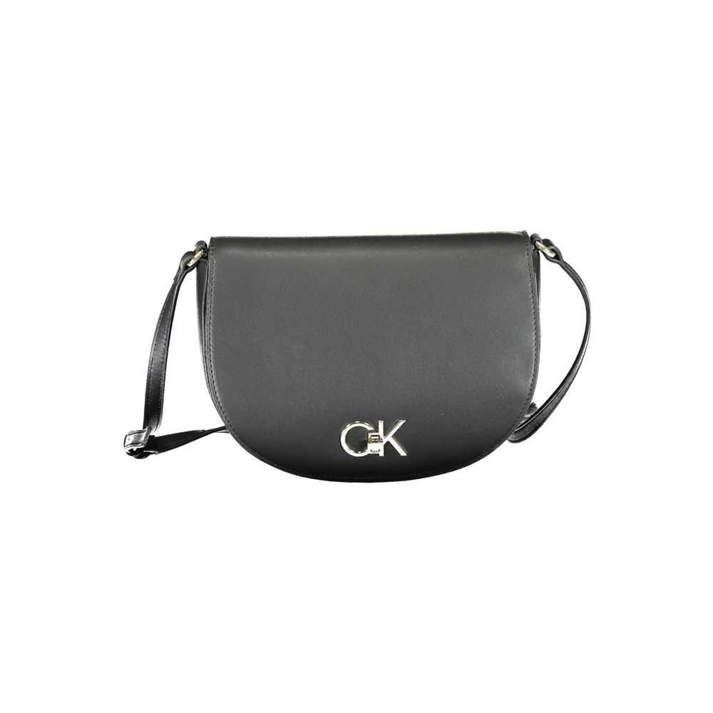 Bolsa Calvin Klein preta de poliéster