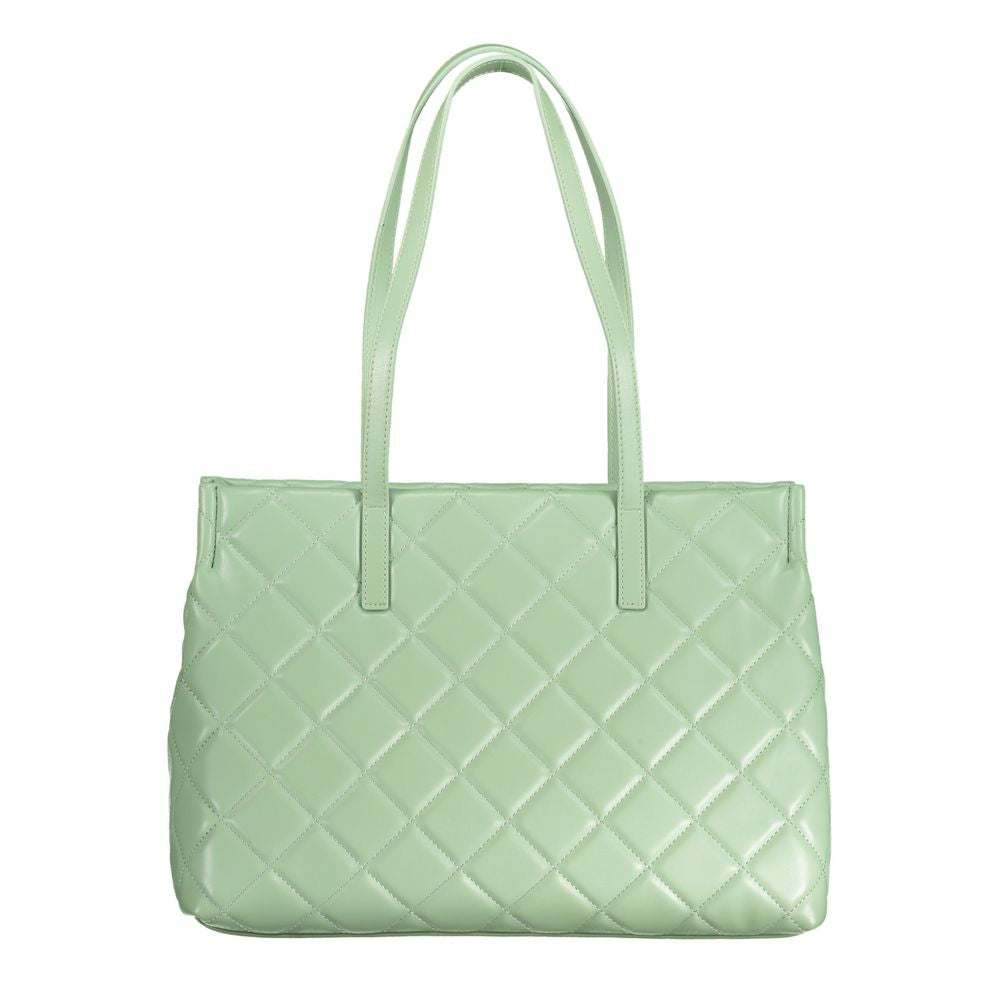 Bolsa Mario Valentino em polietileno verde