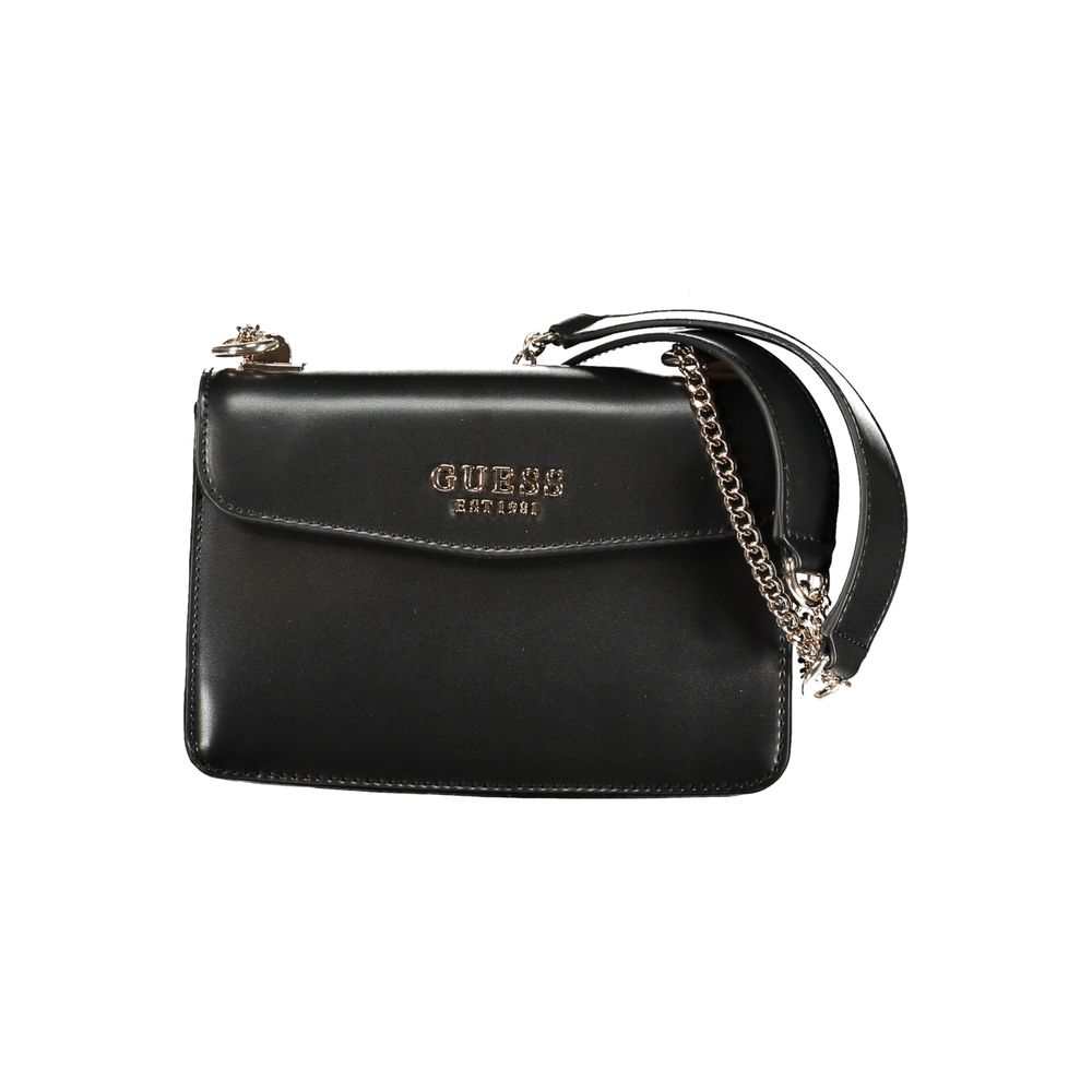 Bolsa Guess Jeans de polietileno preta