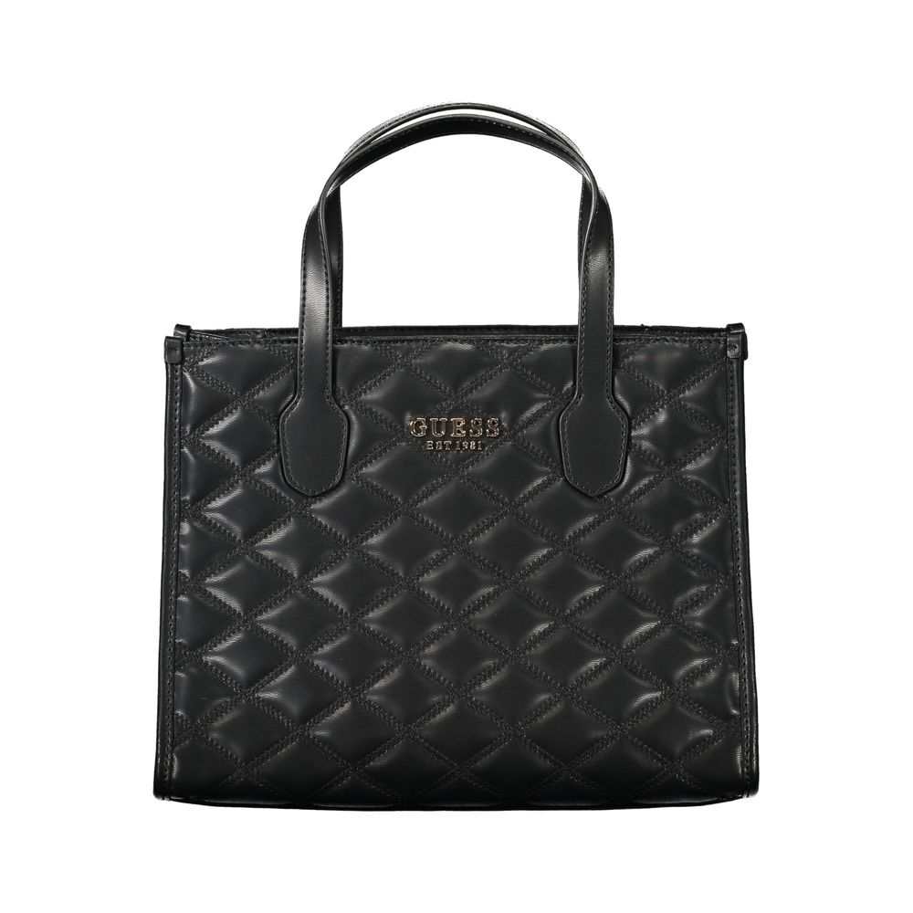 Bolsa Guess Jeans de polietileno preta