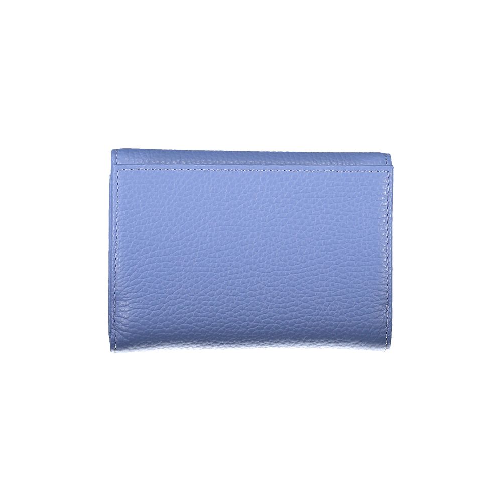 Coccinelle Blue Leather Wallet Coccinelle