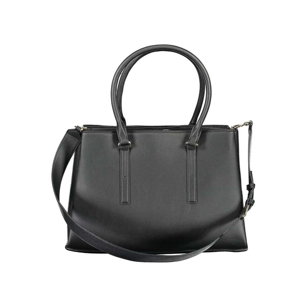 Bolsa Calvin Klein preta de poliéster
