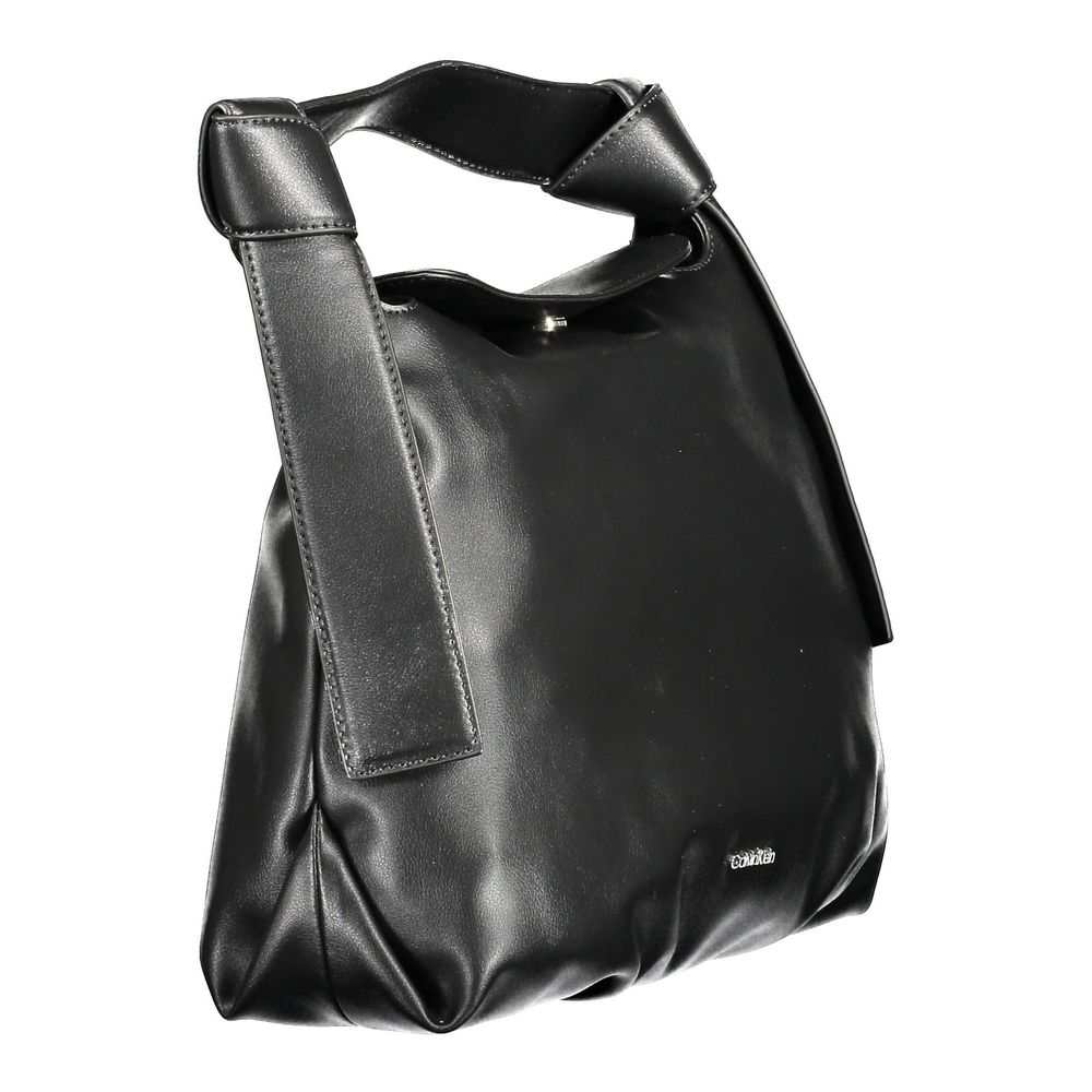 Bolsa Calvin Klein preta de poliéster