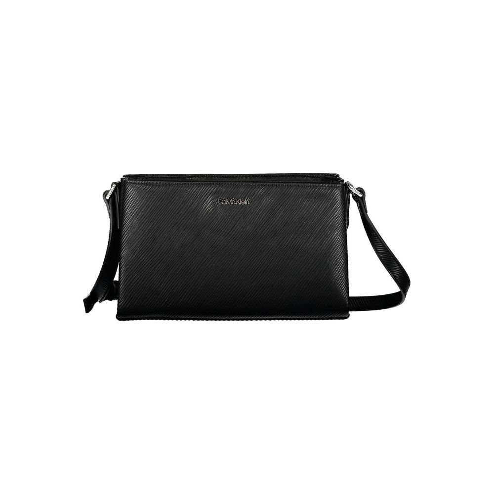 Bolsa Calvin Klein preta de poliéster