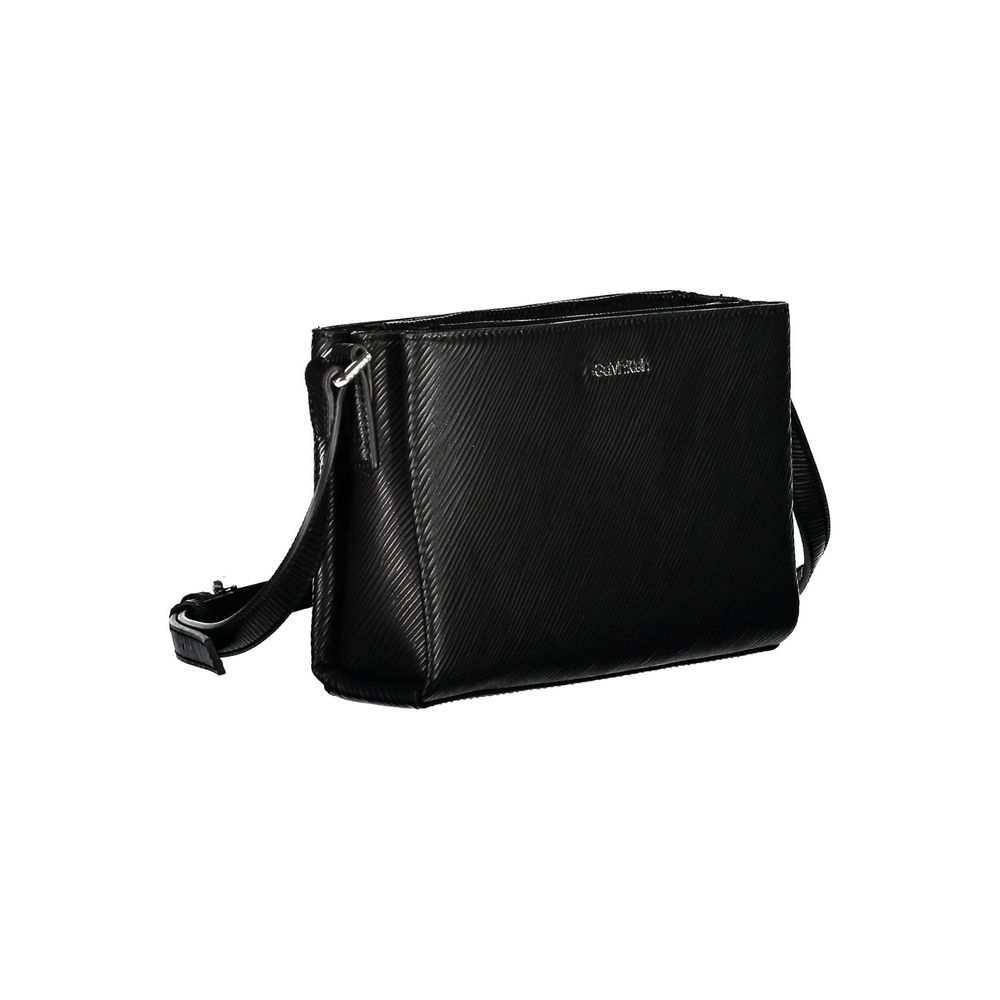 Bolsa Calvin Klein preta de poliéster