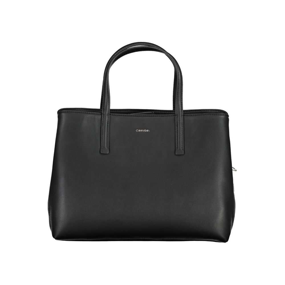 Bolsa Calvin Klein preta de poliéster
