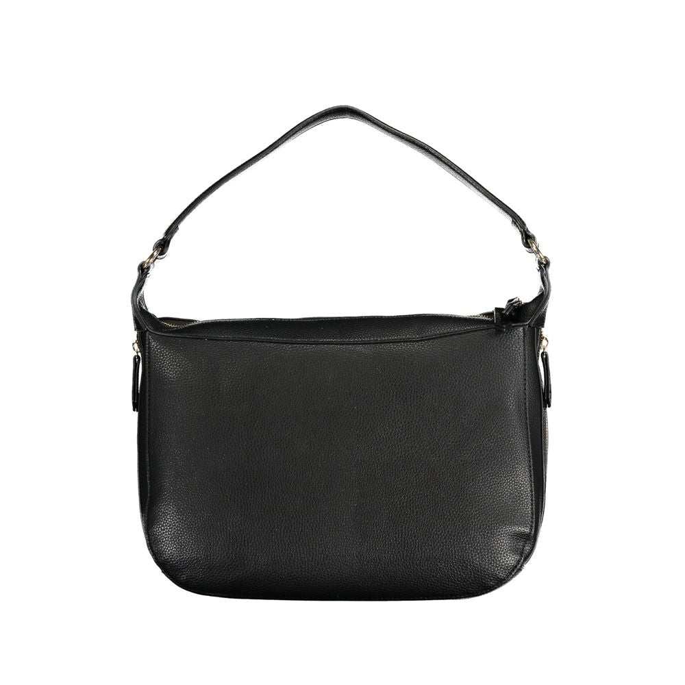 Bolsa Mario Valentino em polietileno preto