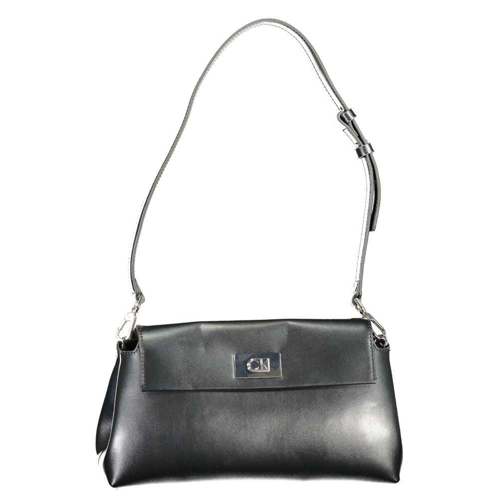 Bolsa Calvin Klein preta de poliéster