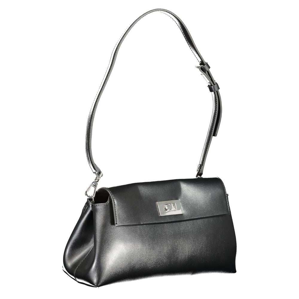 Bolsa Calvin Klein preta de poliéster