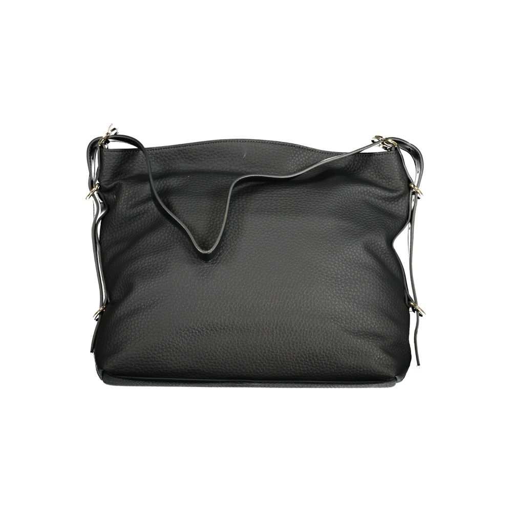 Bolsa Mario Valentino em polietileno preto