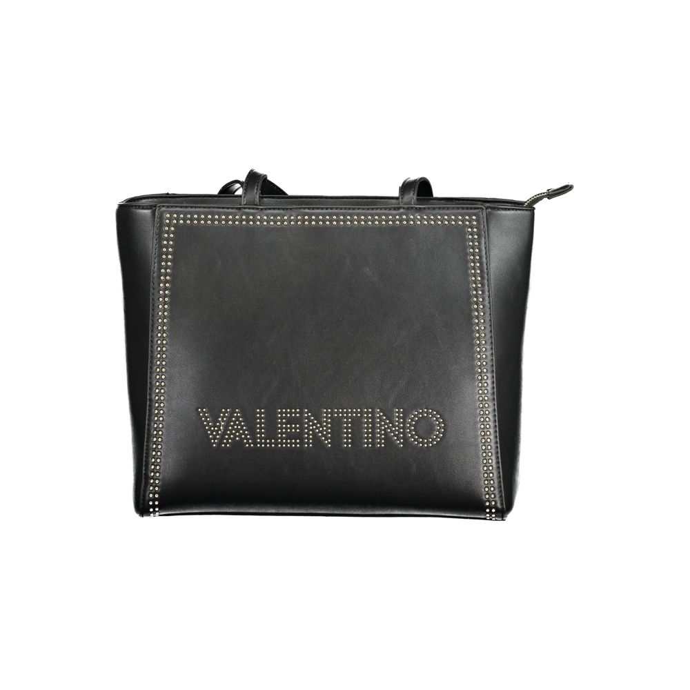 Bolsa Mario Valentino em polietileno preto