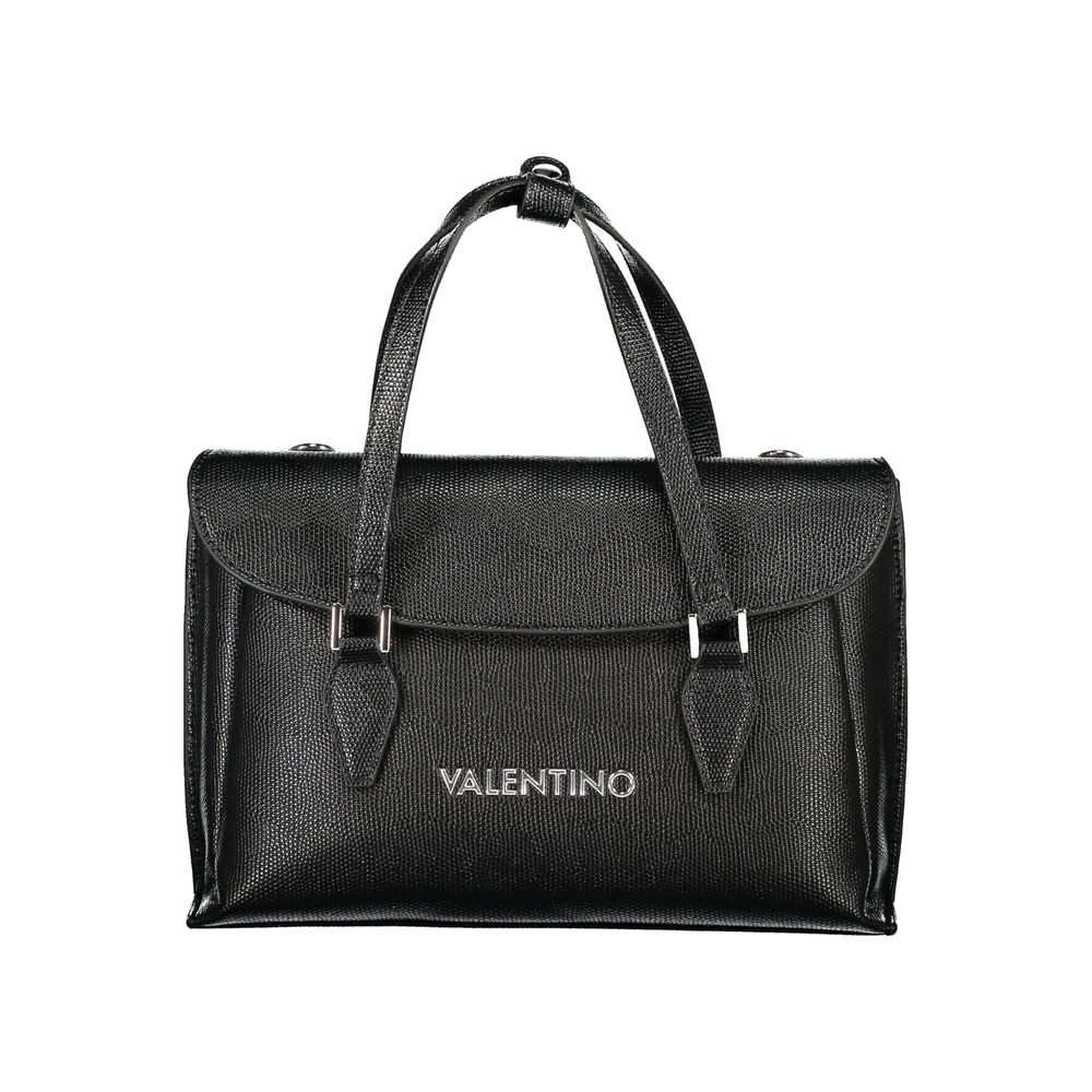 Bolsa Mario Valentino em polietileno preto