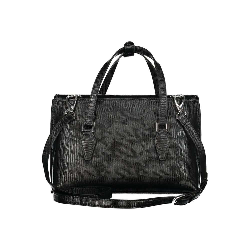 Bolsa Mario Valentino em polietileno preto