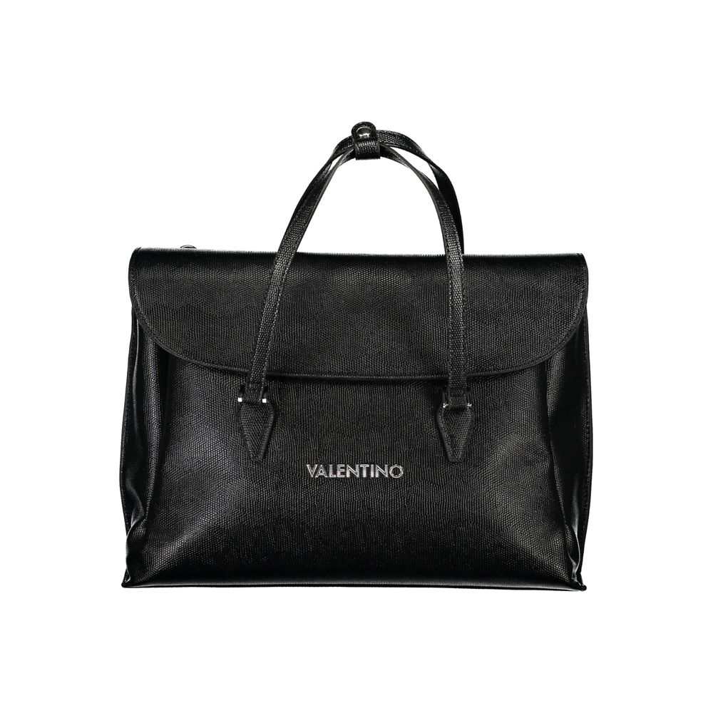 Bolsa Mario Valentino em polietileno preto
