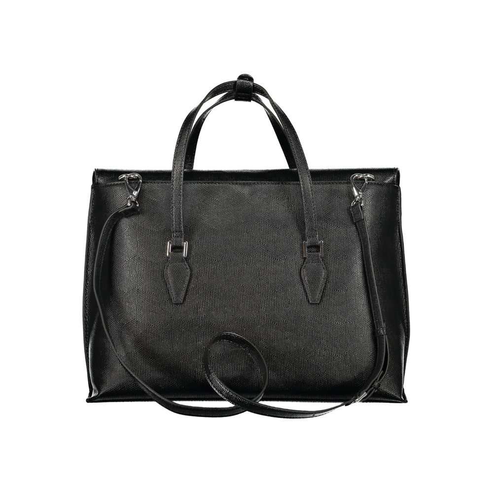 Bolsa Mario Valentino em polietileno preto