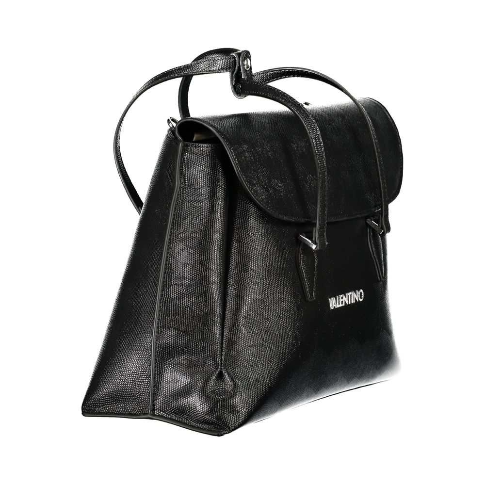 Bolsa Mario Valentino em polietileno preto