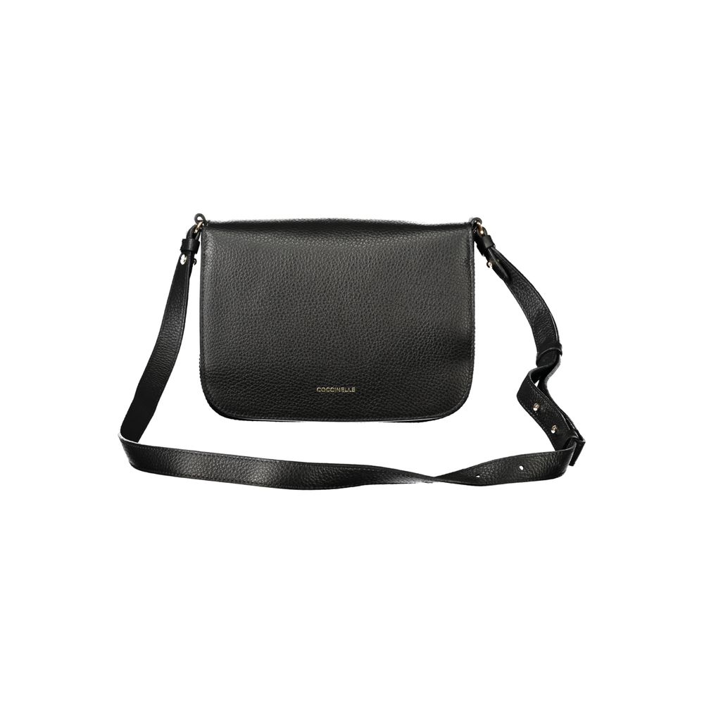 Coccinelle Black Leather Handbag Coccinelle