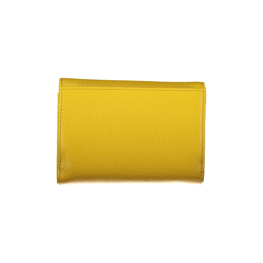 Coccinelle Yellow Leather Wallet Coccinelle