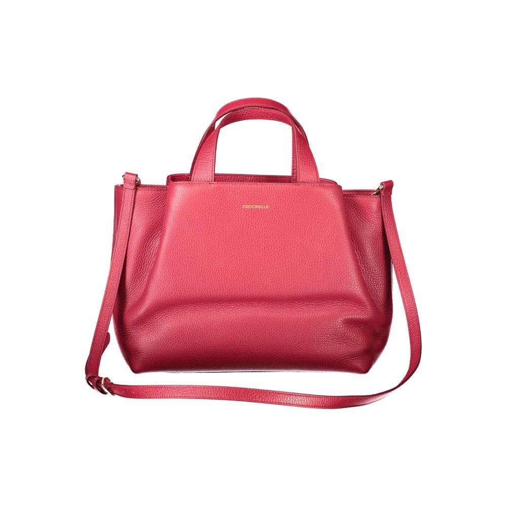 Coccinelle Red Leather Handbag Coccinelle