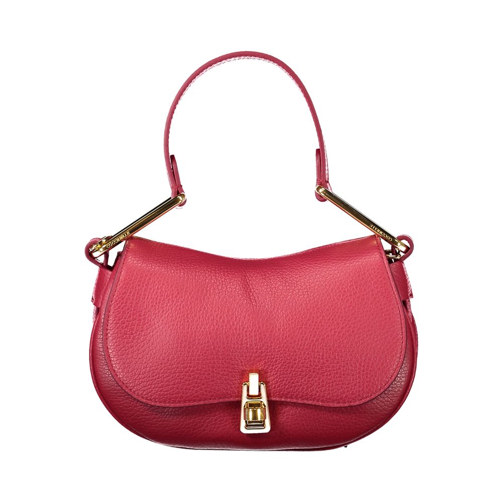 Coccinelle Red Leather Handbag Coccinelle