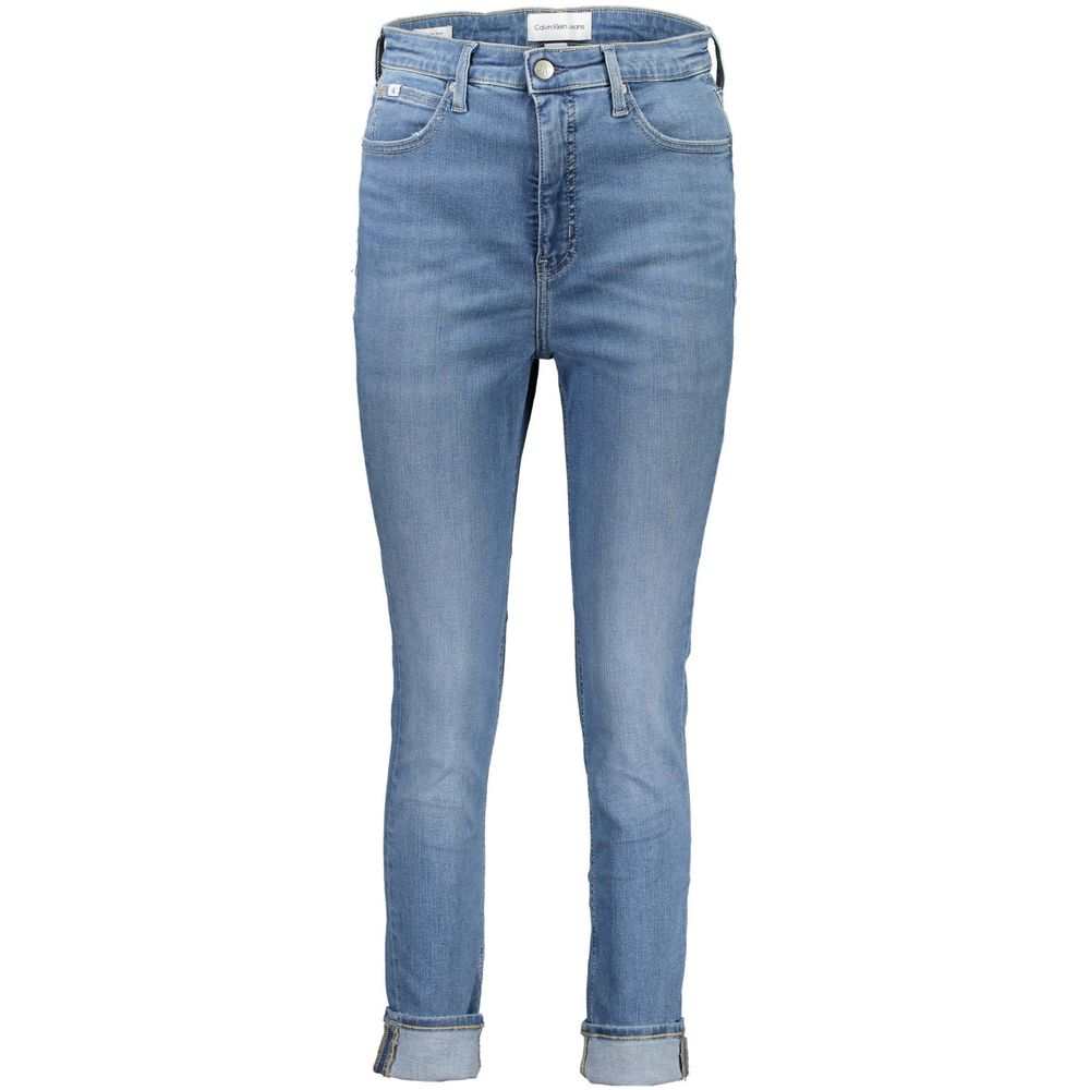 Jeans Calvin Klein de algodón azul para mujer