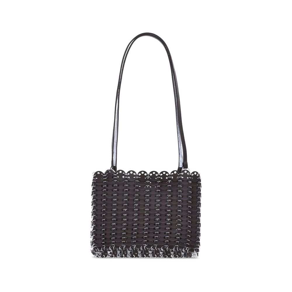Bolsa de ombro Rabanne Black Lamb Ovis Aries Aries
